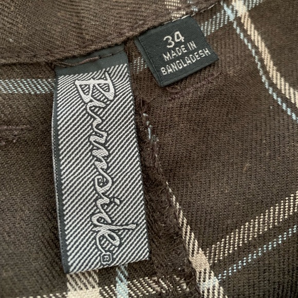 Burnsick Plaid Board/Golf Shorts size 34 - Picture 8 of 8